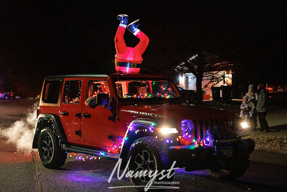 Centennial Fire Santa's Fire Engine Parade 15