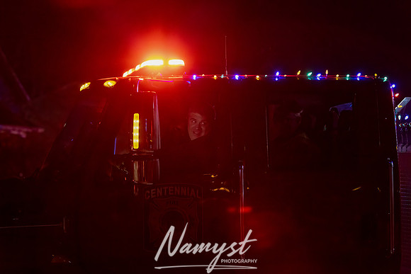 Centennial Fire Santa's Fire Engine Parade 24