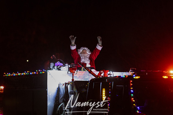 Centennial Fire Santa's Fire Engine Parade 28