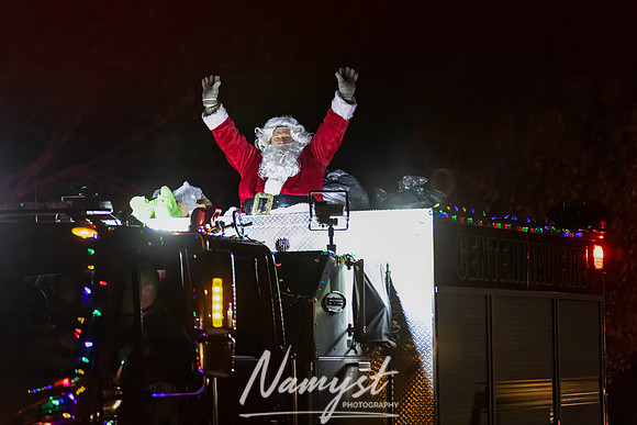 Centennial Fire Santa's Fire Engine Parade 26