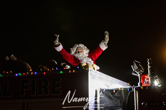 Centennial Fire Santa's Fire Engine Parade 46