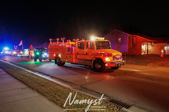 Centennial Fire Santa's Fire Engine Parade 55