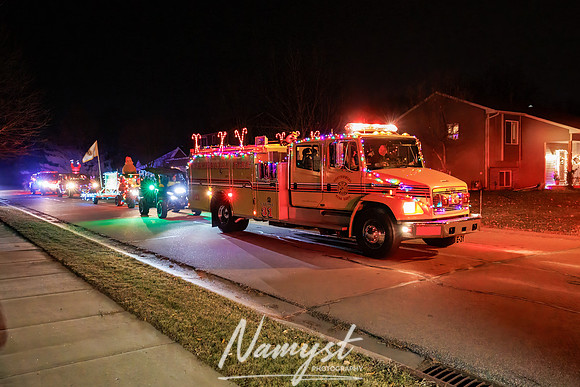 Centennial Fire Santa's Fire Engine Parade 56