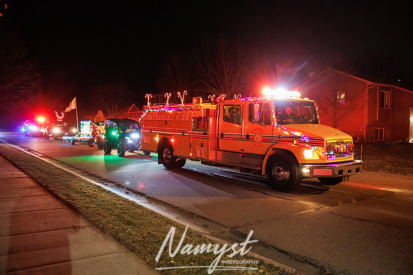 Centennial Fire Santa's Fire Engine Parade 57