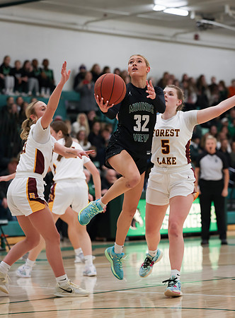 Mounds View vs Forest Lake Varsity Basketball 57