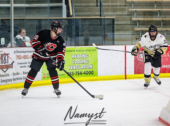 Centennial vs Andover JV Hockey 74