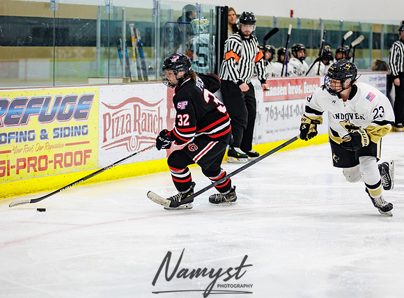 Centennial vs Andover JV Hockey 130