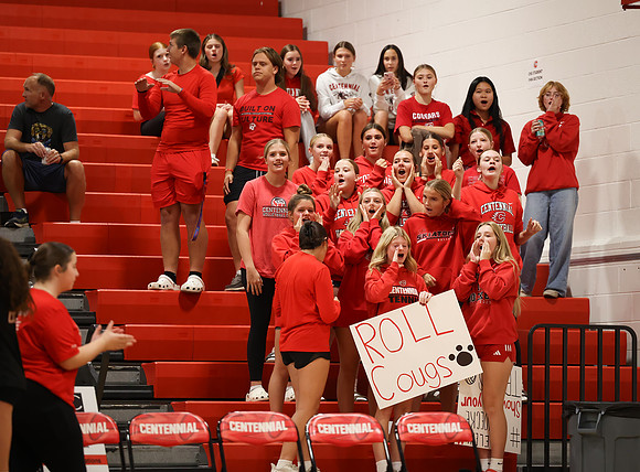 Centennial vs Blaine Girls Varsity Volleyball 27
