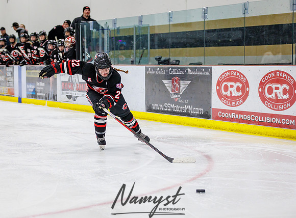 Centennial vs Andover Varsity Hockey 206
