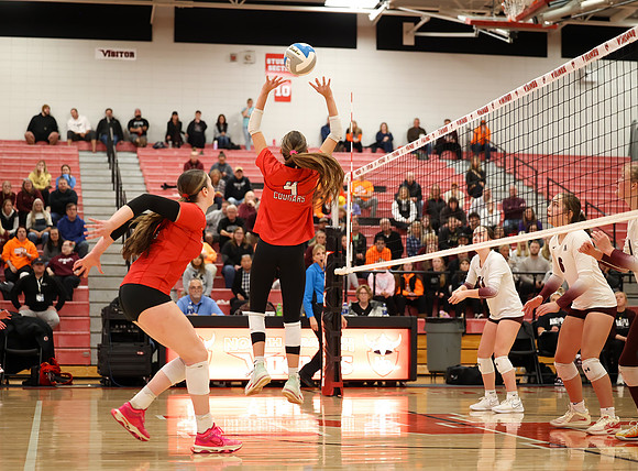 Centennial vs Anoka Girls Varsity Volleyball 105