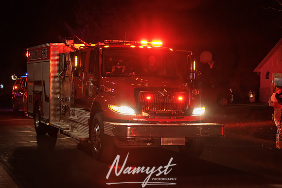 Centennial Fire Santa's Fire Engine Parade CP 5
