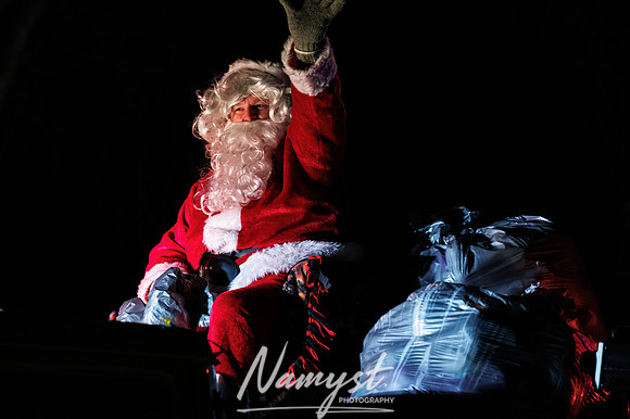 Centennial Fire Santa's Fire Engine Parade CP 20