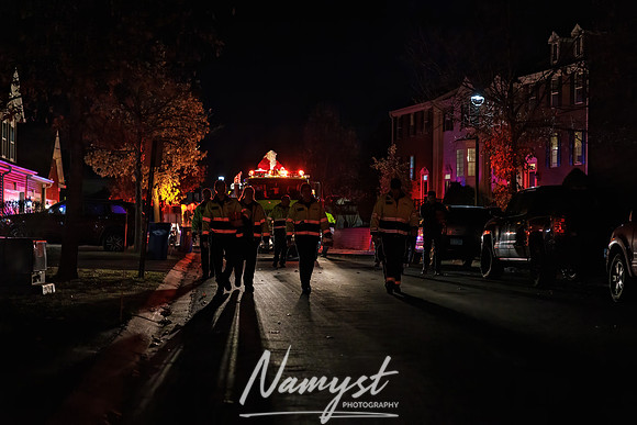 Centennial Fire Santa's Fire Engine Parade CP 24