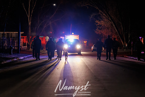 Centennial Fire Santa's Fire Engine Parade CP 30