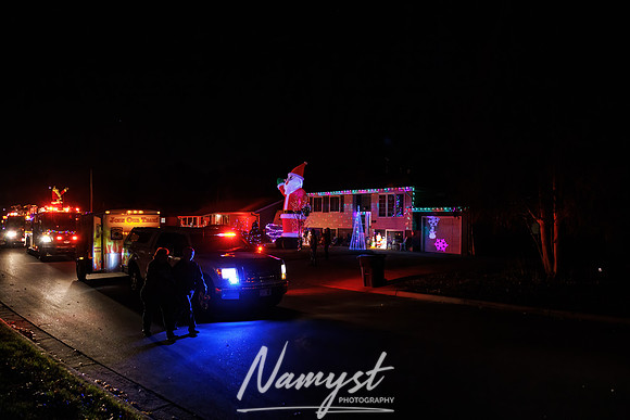 Centennial Fire Santa's Fire Engine Parade CP 39