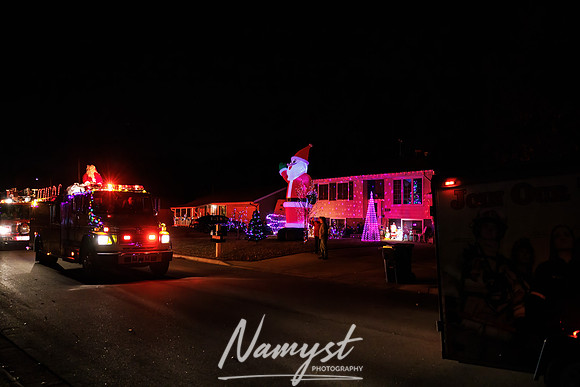 Centennial Fire Santa's Fire Engine Parade CP 41