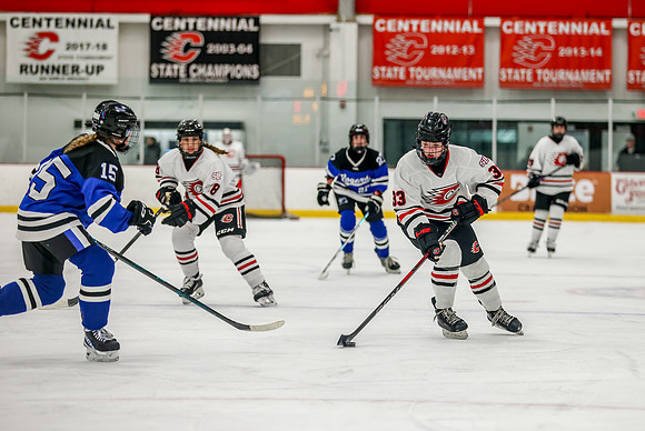 Centennial vs Roger JV Hockey 78