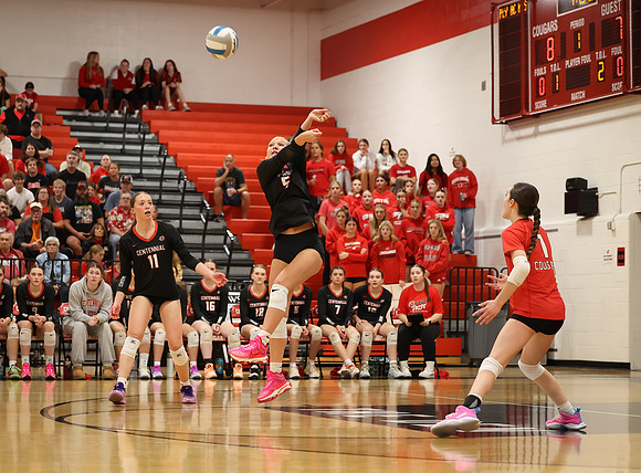 Centennial vs Blaine Girls Varsity Volleyball 31