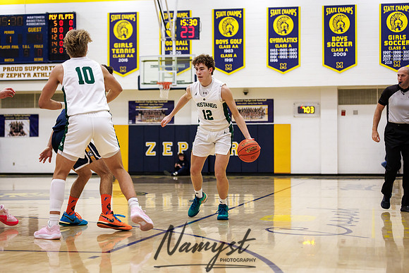 Mahtomedi vs Mounds View Boys Varsity Basketball 9