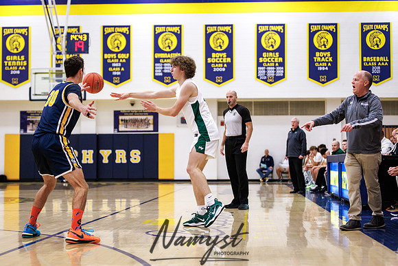 Mahtomedi vs Mounds View Boys Varsity Basketball 11