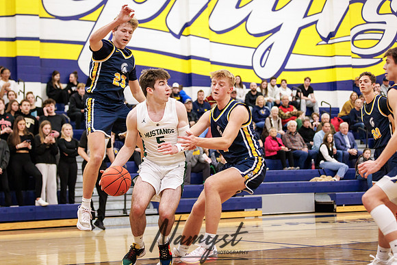 Mahtomedi vs Mounds View Boys Varsity Basketball 13