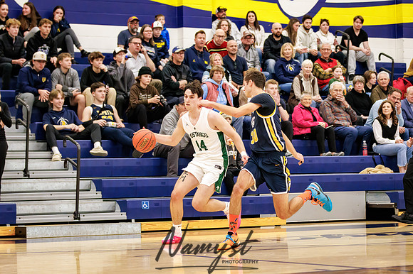 Mahtomedi vs Mounds View Boys Varsity Basketball 14