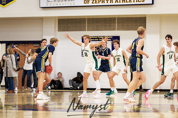 Mahtomedi vs Mounds View Boys Varsity Basketball 19