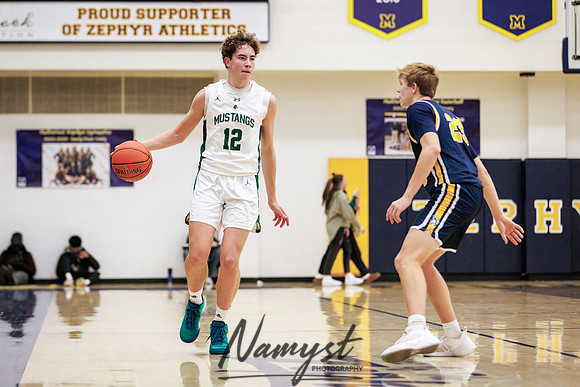 Mahtomedi vs Mounds View Boys Varsity Basketball 36