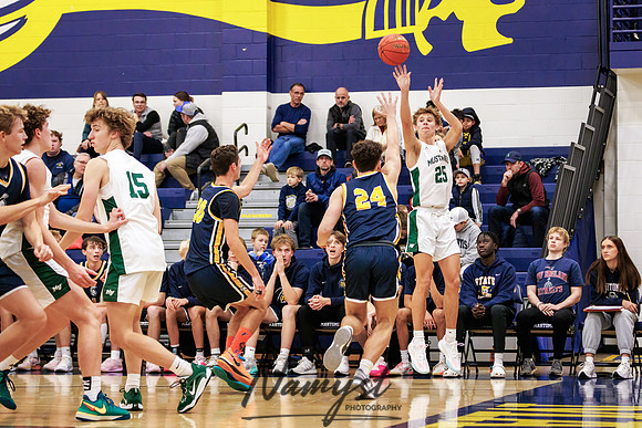 Mahtomedi vs Mounds View Boys Varsity Basketball 38