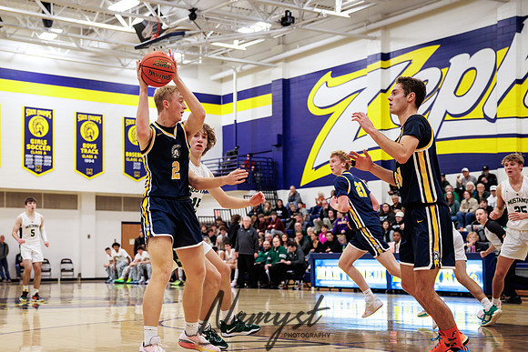 Mahtomedi vs Mounds View Boys Varsity Basketball 48