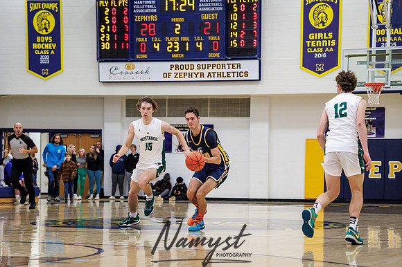 Mahtomedi vs Mounds View Boys Varsity Basketball 51