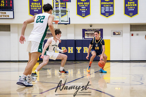 Mahtomedi vs Mounds View Boys Varsity Basketball 59