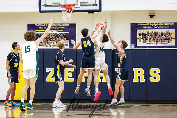 Mahtomedi vs Mounds View Boys Varsity Basketball 69