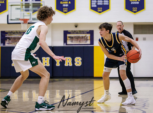 Mahtomedi vs Mounds View Boys Varsity Basketball 76