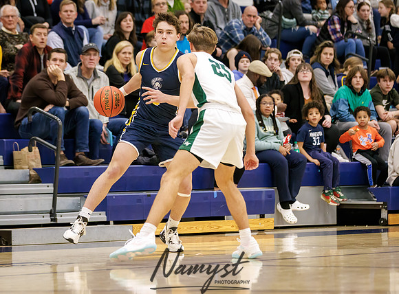 Mahtomedi vs Mounds View Boys Varsity Basketball 75