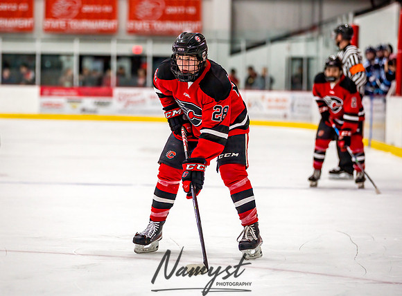 Centennial vs Blaine Varsity Hockey 465