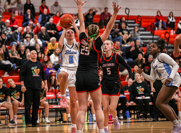 Centennial vs Blaine Girls Varsity Basketball 269
