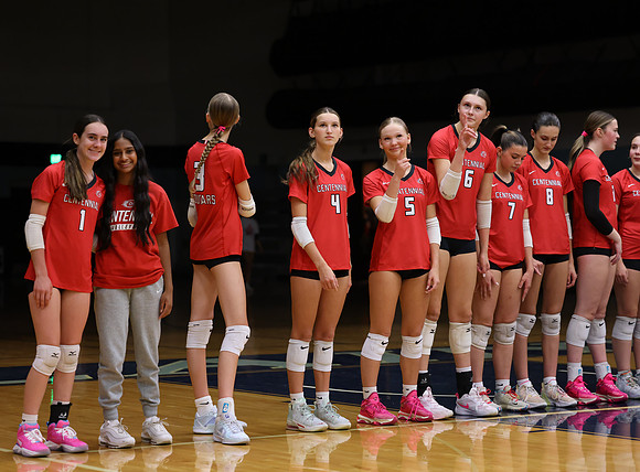 Centennial vs Blaine Girls Varsity Volleyball 9