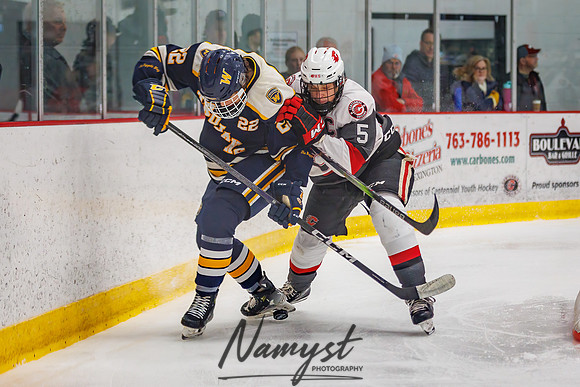 Centennial vs Wayzata Varsity Hockey 50