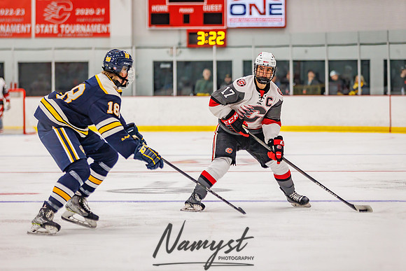 Centennial vs Wayzata Varsity Hockey 55