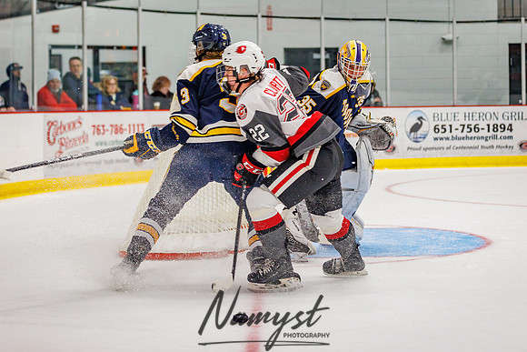 Centennial vs Wayzata Varsity Hockey 72