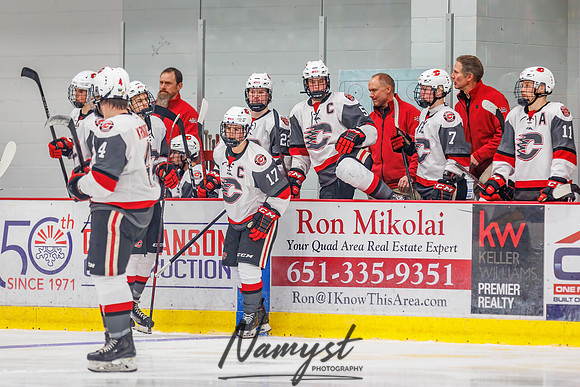 Centennial vs Wayzata Varsity Hockey 81