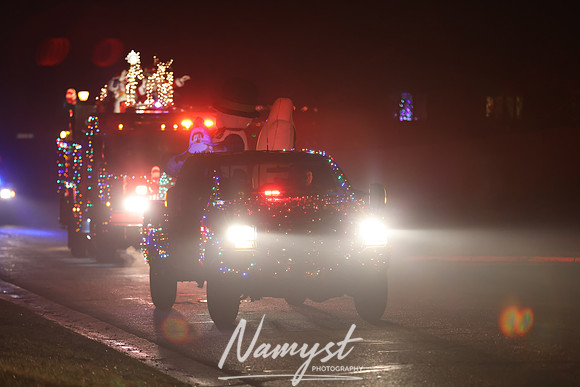 Lexington Fire - Santa Claus Around Town 1