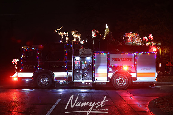 Lexington Fire - Santa Claus Around Town 12