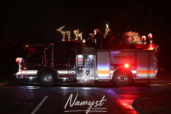 Lexington Fire - Santa Claus Around Town 11