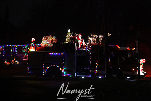 Lexington Fire - Santa Claus Around Town 14