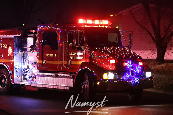 Lexington Fire - Santa Claus Around Town 17