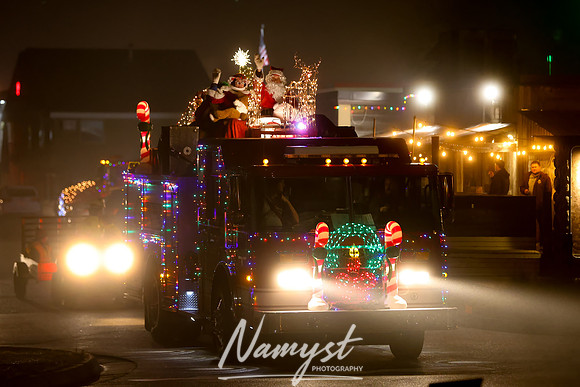 Lexington Fire - Santa Claus Around Town 26