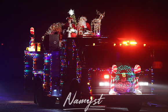Lexington Fire - Santa Claus Around Town 3