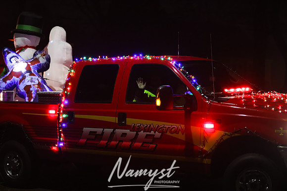 Lexington Fire - Santa Claus Around Town 32